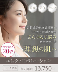 イオン導入の20倍,エレクトロポレーション,導入治療,電気穿孔法,ケアシス,アクシダーム