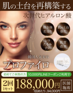 プロファイロ,PROFHILO,肌再生,スキンブースター,次世代型ヒアルロン酸,肌育注射,若返り,たるみ治療
