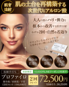 プロファイロ,PROFHILO,肌再生,スキンブースター,次世代型ヒアルロン酸,肌育注射,若返り,たるみ治療