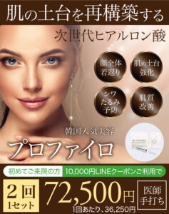 プロファイロ,PROFHILO,肌再生,スキンブースター,次世代型ヒアルロン酸,肌育注射,若返り,たるみ治療